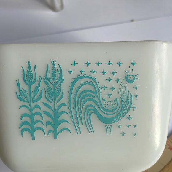 Vintage Pyrex Amish butterprint refrigerator dish 501 1 1/2cu… - Picture 14 of 16